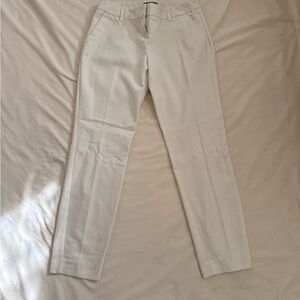 Express Women's Elegant White Ankle Pants